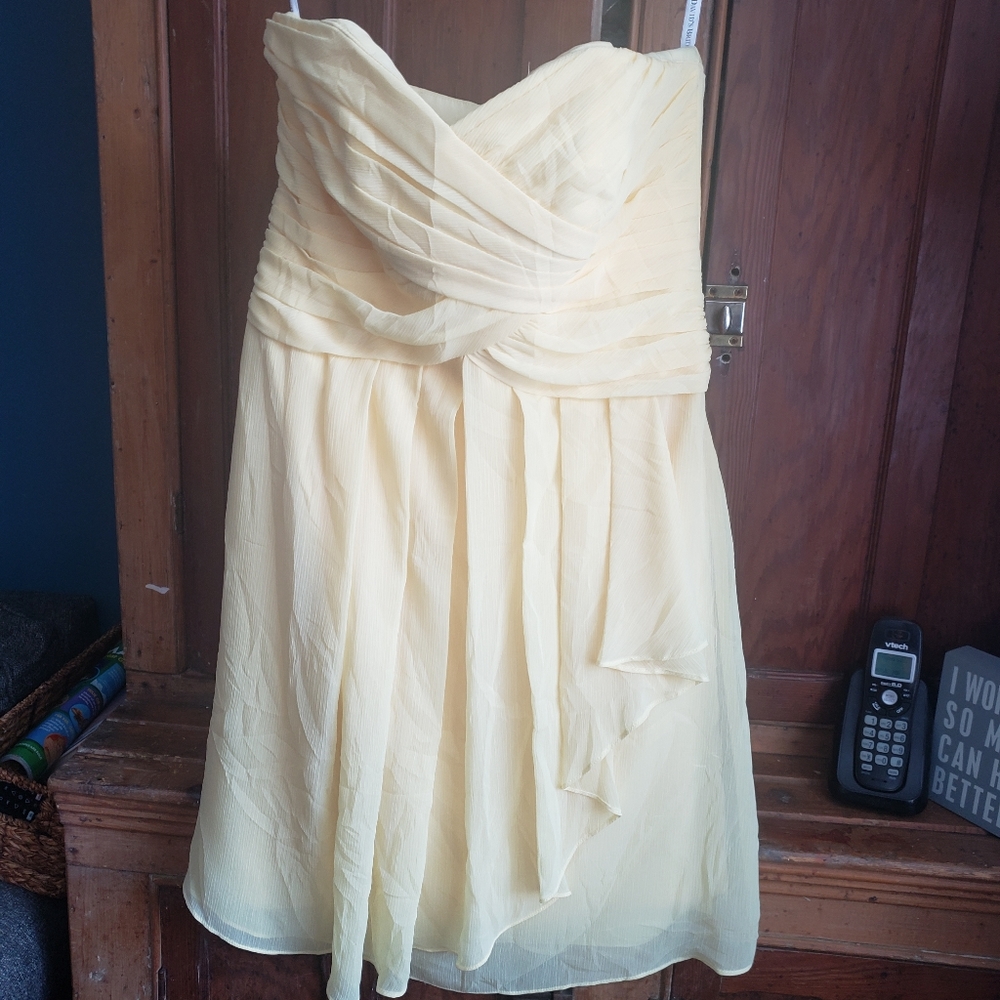 Strapless Bridesmaid or prom dress size 8